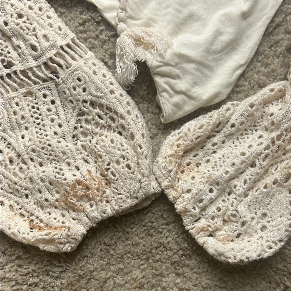 Jen’s Pirate Booty Crochet Bodysuit - Picture 3 of 3